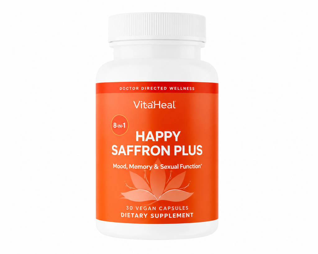 VitaHeal Happy Saffron Plus – 30 Vegan Capsules
