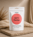 VitaHeal GLP-1 Support Patches – Botanical Weight Management Patches with Berberine, Chromium & B Vitamins – 30 Vegan Patches