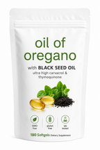 Oil of Oregano With Black Seed Oil – 180 Softgels