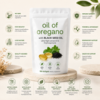 Oil of Oregano With Black Seed Oil – 180 Softgels