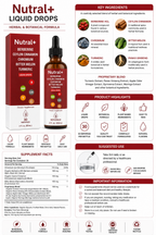 Nutral+ Berberine Liquid Drops with Ceylon Cinnamon, Chromium, Bitter Melon & Turmeric – 60ml | 30 Servings