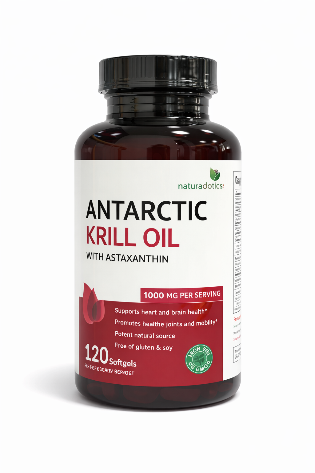 Futurebiotics Antarctic Krill Oil – Omega-3 EPA & DHA with Astaxanthin – Softgels