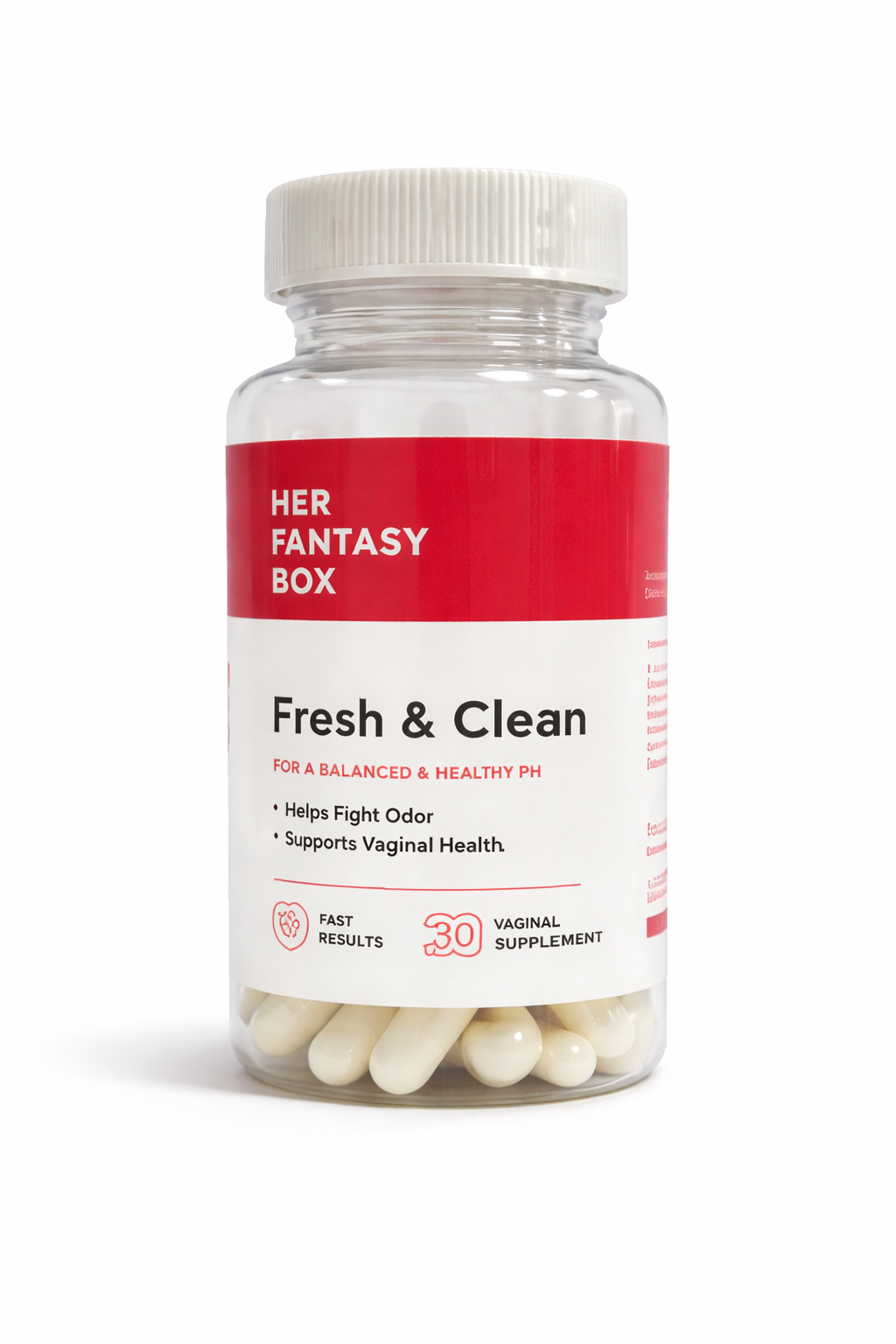Her Fantasy Box - Boric Acid Capsules – 30 Vegan Capsules