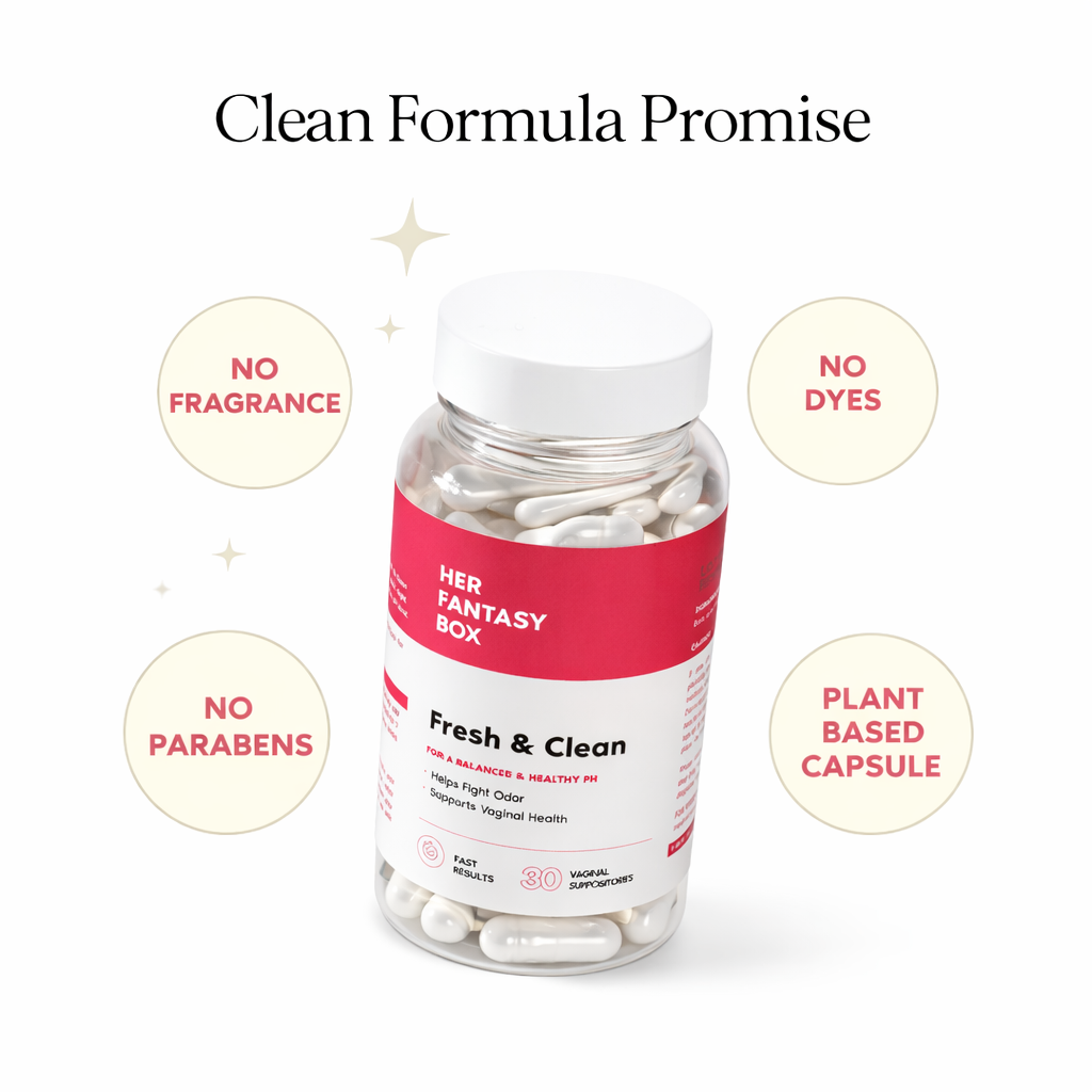 Her Fantasy Box - Boric Acid Capsules – 30 Vegan Capsules