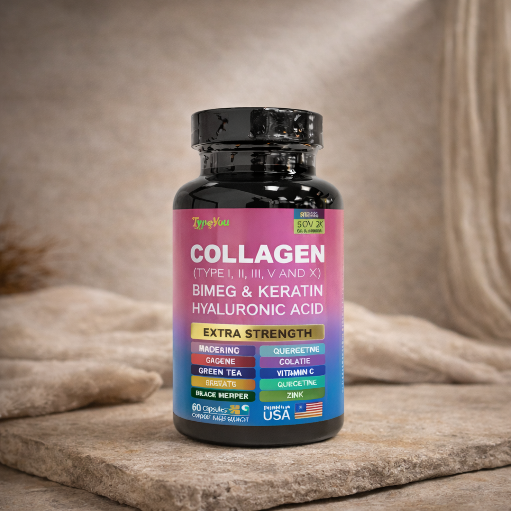 Collagen Complex Capsules – Types I, II, III, V & X