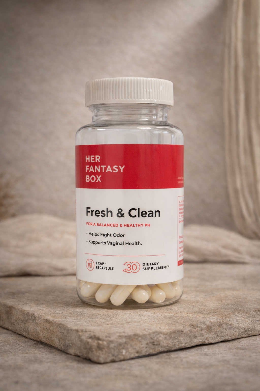 Her Fantasy Box - Boric Acid Capsules – 30 Vegan Capsules