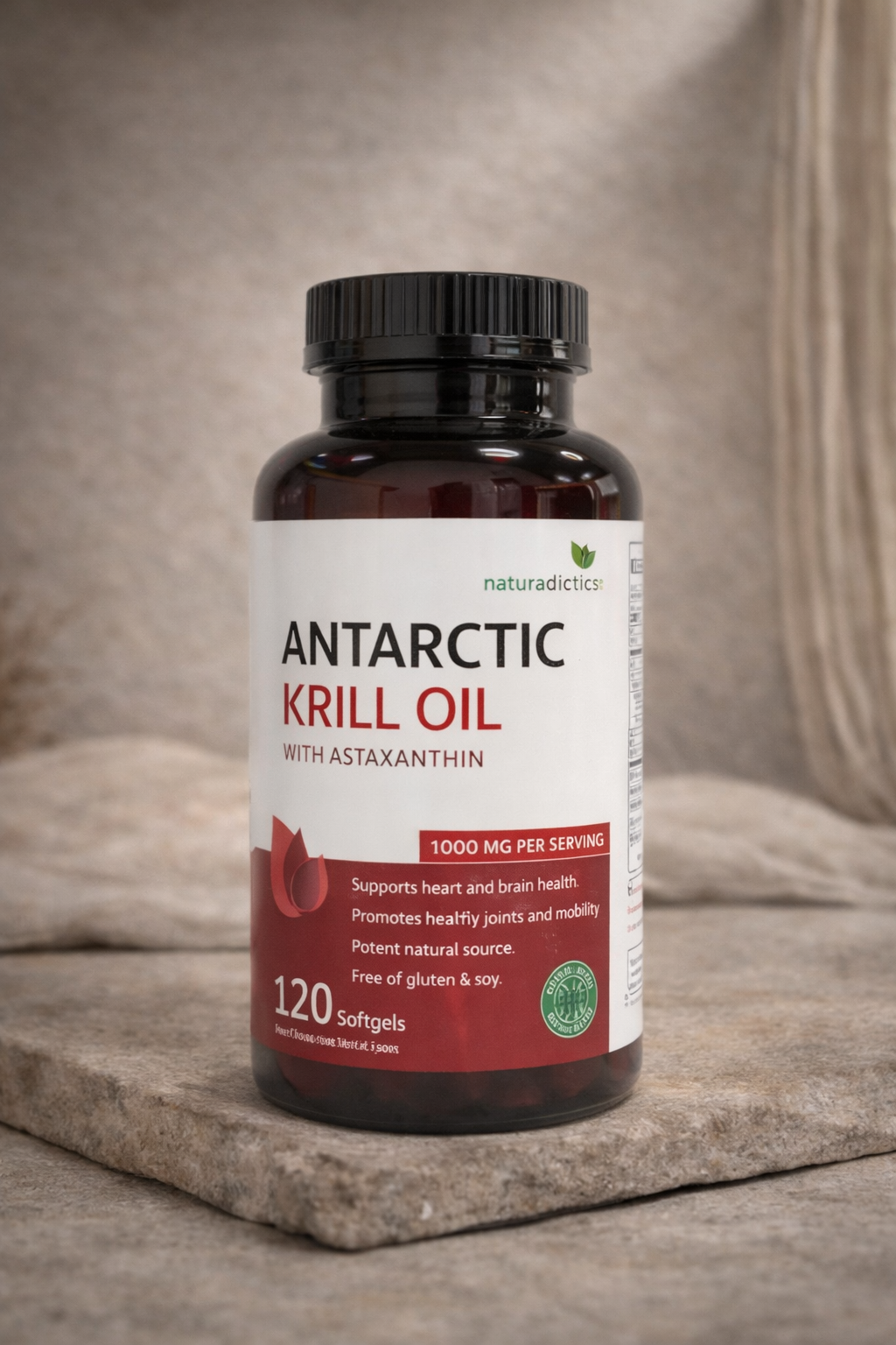 Futurebiotics Antarctic Krill Oil – Omega-3 EPA & DHA with Astaxanthin – Softgels