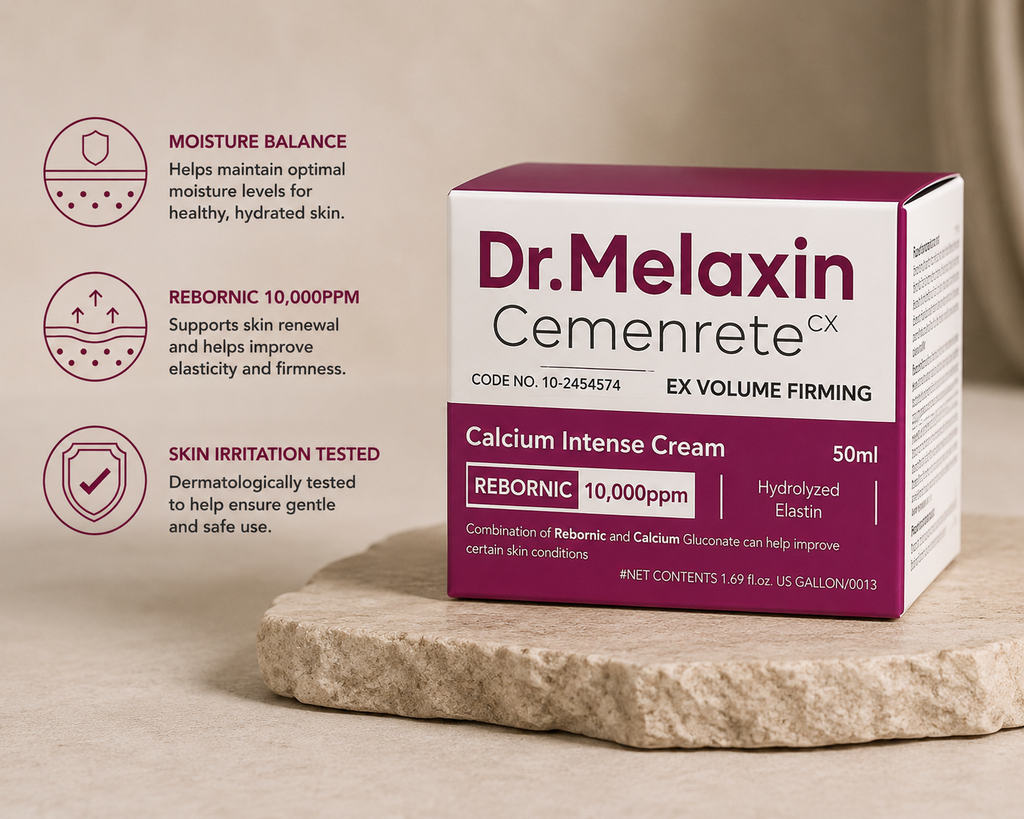 Dr. Melaxin Cemenrete CX Volume Firming Cream 50ml – Elastin & Hyaluronic Acid
