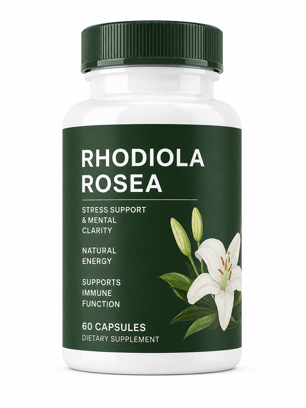 Rhodiola Rosea Capsules 500mg - 60 Capsules