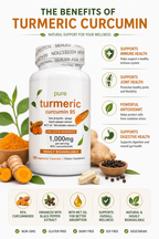 Turmeric Curcumin 95 Capsules 1000mg